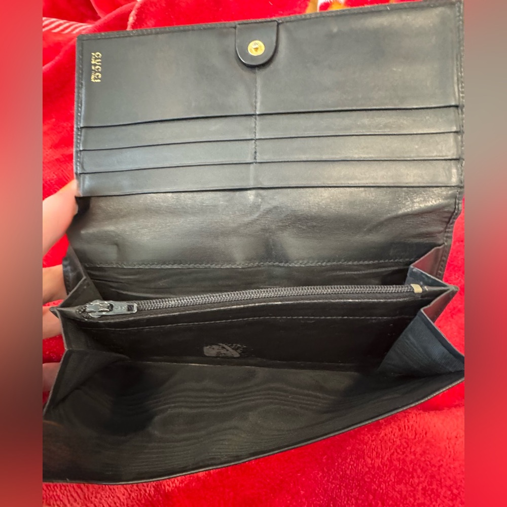 Gucci Authentic Vintage Bifold Long Leather Wallet - Picture 6 of 14